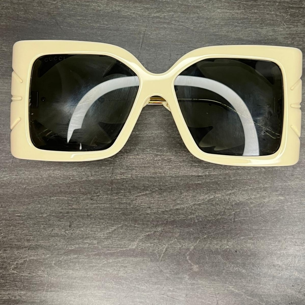 Gucci leaf Motif sunglasses - Picture 2 of 5